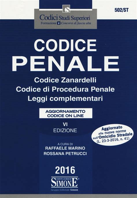 Codice Penale Codice Zanardelli Codice Di Procedura Penale Leggi