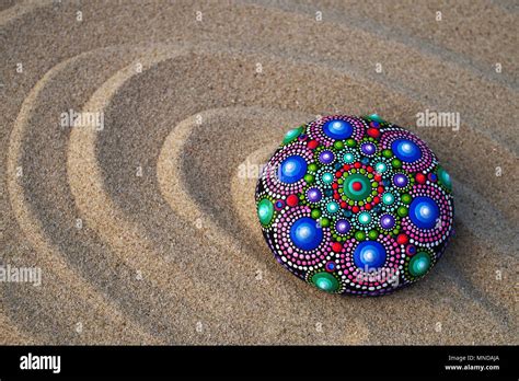 Mandala Rock Painting Hi Res Stock Photography And Images Alamy