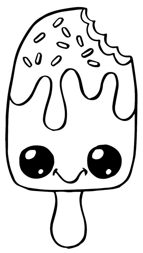 Comidas Fofas Para Desenhar