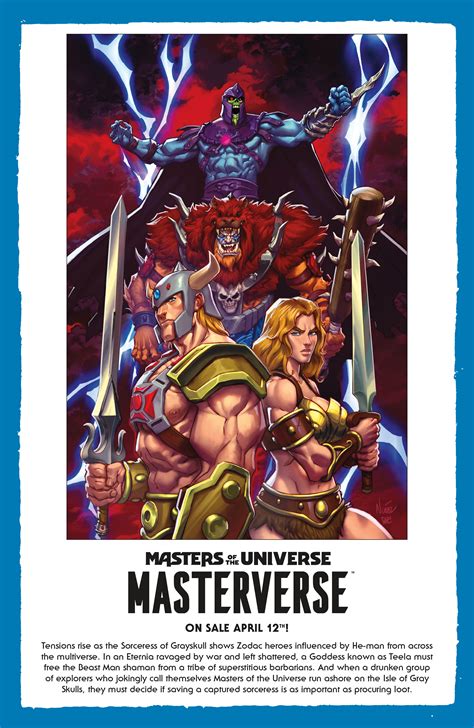 Masters Of The Universe Masterverse Chapter Page