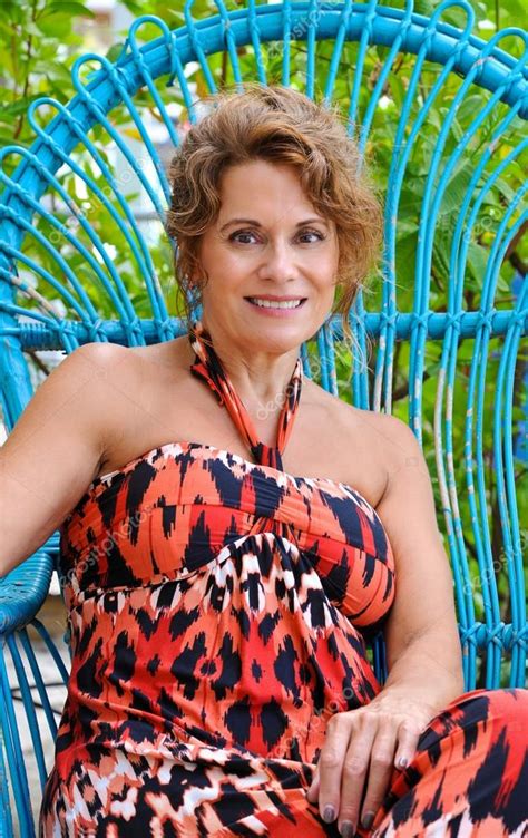 Beautiful Mature Woman Stock Photo By Eyemark