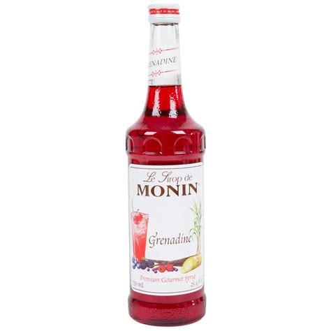 Monin Ml Premium Grenadine Flavoring Syrup