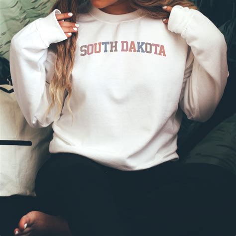 South Dakota Sweatshirt South Dakota Sweater Cute South Dakota State