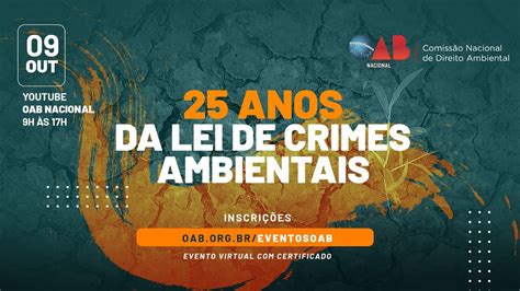 25 Anos Da Lei De Crimes Ambientais YouTube