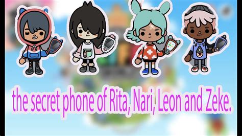 HOW TO GET NARI RITA LEON ZEKE PHONE IN TOCA LIFE WORLD Toca Boca