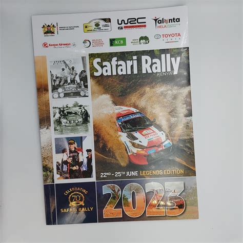 2023 Programme The Safari Rally A Tribute