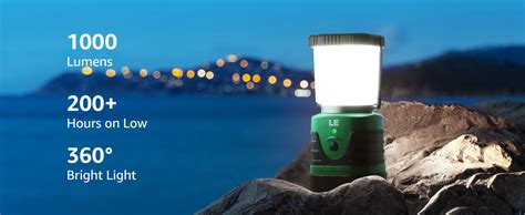 Le Led Camping Lantern Rechargeable Lm Light Modes Mah