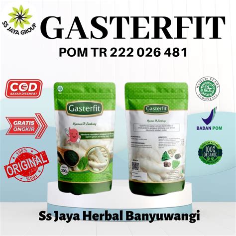 Jual GASTERFIT Herbal Asli 100 Untuk Asam Lambung Pati Garut Umbi