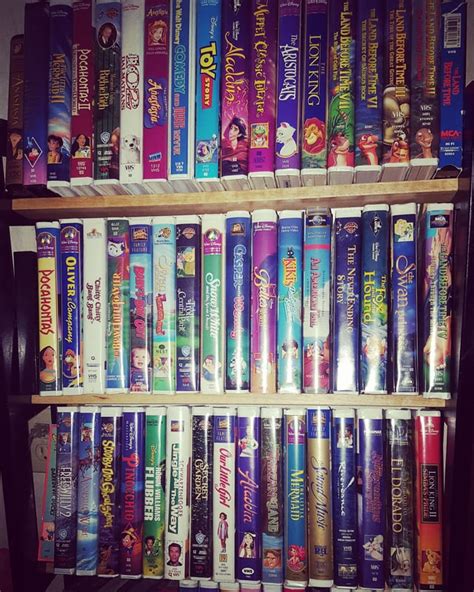 So Many Disney Movie Vhs Shells Disney