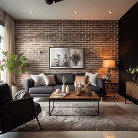 3 Creative Ways To Use Brick Wallpaper In Your Living Room 333 Art