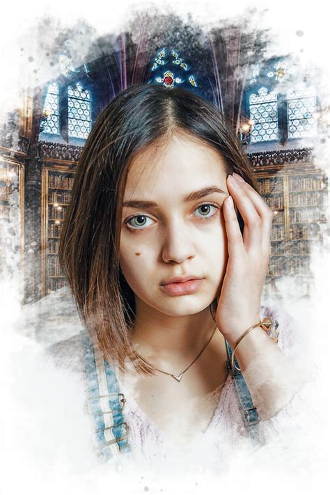 Download Portrait Fantasy Fantasy Portrait Royalty Free Stock