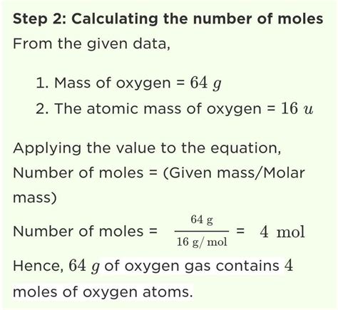 Find The Number Of Mole Of O Oxygen Atom Present In Gm Of Oxygen