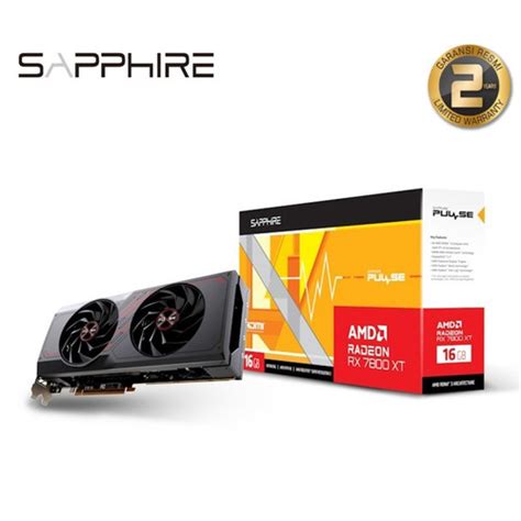 Jual SAPPHIRE PULSE AMD Radeon RX 7800 XT 7800XT 16GB GDDR6 Gaming