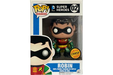 Funko Pop Dc Heroes Robin Chase Metallic Figure 02 Us