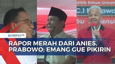 Merespons Santai Penilaian Anies Terhadap Kinerjanya Sebagai Menhan