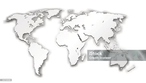 peta dunia putih ilustrasi stok  gambar  abu abu