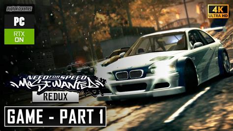 Need For Speed Most Wanted Redux K Fps Full Game Part