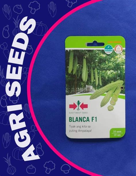 Blanca F Seeds Hybrid Ampalaya By East West Seed Lazada Ph