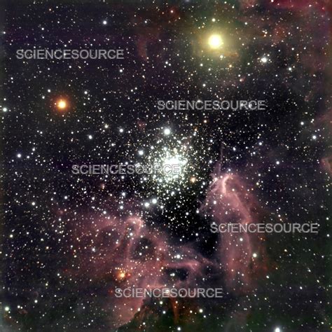 Photograph Nebula Ngc 3603 Open Cluster Science Source Images