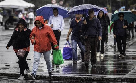 Conagua Habrá Lluvias Frías En 12 Estados De México Hoy