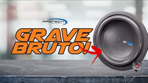 Alto Falante Subwoofer Protech Ex Rms Polegadas Youtube