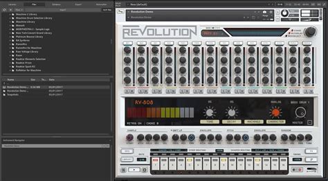Revolution: 14 iconic drum machines in one virtual instrument ...