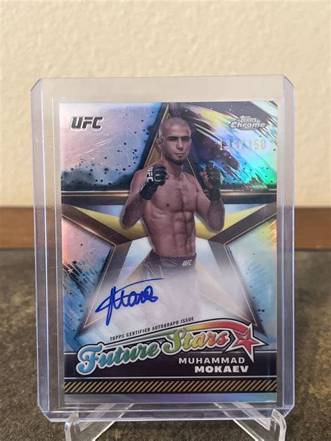 Topps Chrome Ufc Muhammad Mokaev Sp Fsa Mmo Future Stars