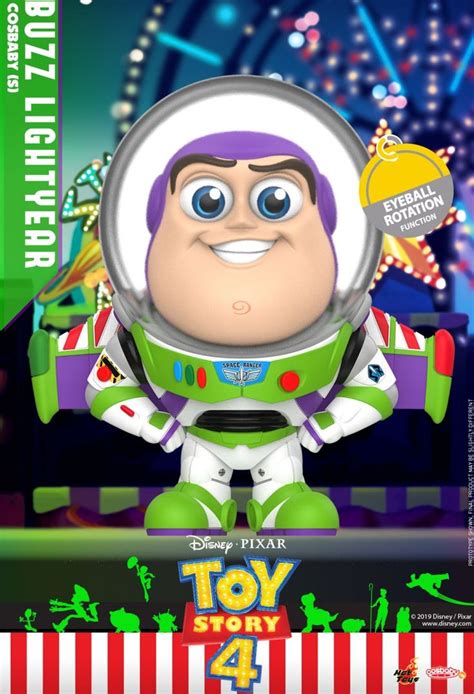 Hot Toys Toy Story 4 Buzz Lightyear Cosbaby S Bobble Head Buzz Lightyear Hot Toys New
