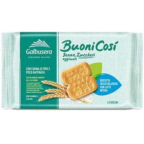 Biscotti Galbusera Buoni Cosi Frollini Gr Senza Zuccheri Aggiunti