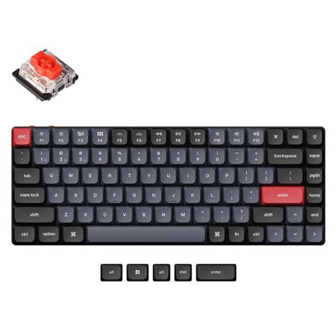 Клавиатура Keychron K Pro RGB Backlight Low Profile Gateron Mechanical Hot Swappable Red