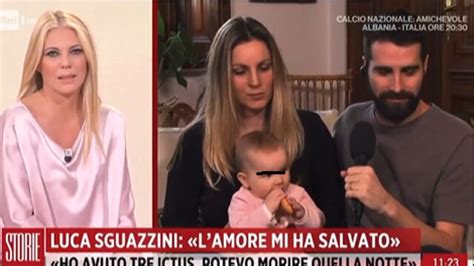 Luca Sguazzini torna in tv dopo lischemia celebrale Così mia moglie