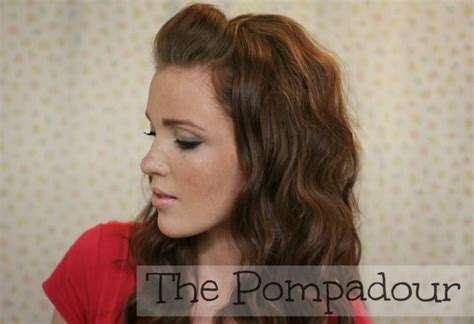 The Freckled Fox The Basics Hair Week Tutorial 2 The Pompadour