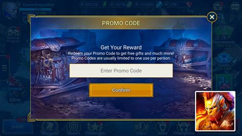 Raid Shadow Legends Promo Codes August Melba Larine