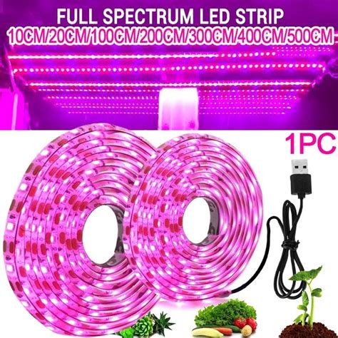 Cheap Usb Led Full Spectrum Phyto Lamp Usb V Grow Light Strip M M M