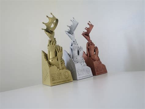 3D Printed Trophy Custom Made Awards Design Awards Prints 3d