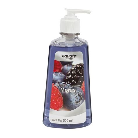 Jabón Líquido Para Manos Equate Aroma Moras 500 Ml Walmart