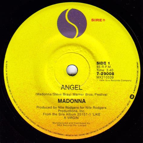 Madonna Angel 1985 Vinyl Discogs