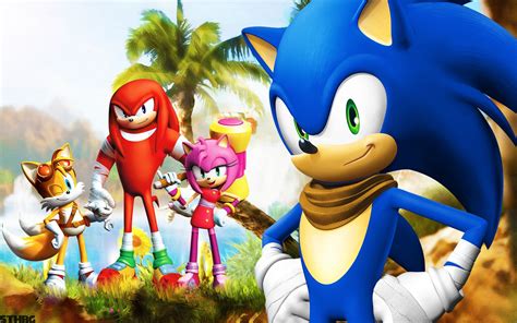 Wallpaper X Px Knuckles Sonic Boom Sonic The Hedgehog