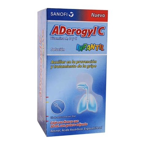 Aderogyl C Solucion Oral Infantil Gotas 30ml