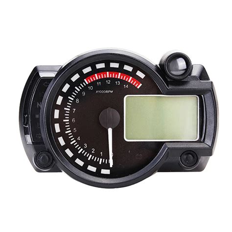 Adjustable Motorcycle Digital Speedometer Lcd Digital Odometer