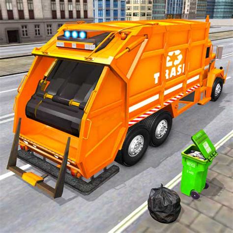 Garbage Trash Truck Simulator Dumper Truck Junk Cleaner Game City