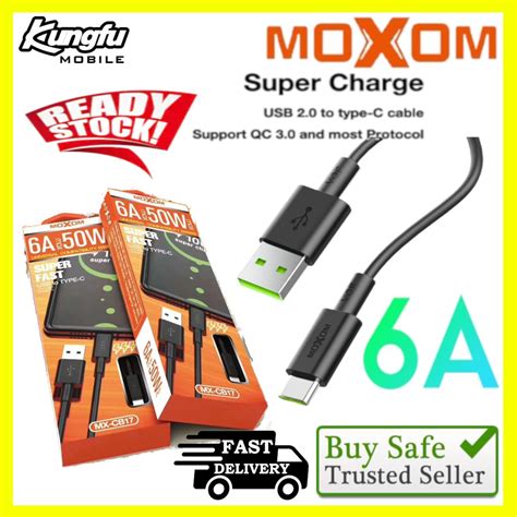 Moxom Meter Mx Cb Cable A W Super Fast Charging Data Cable Usb