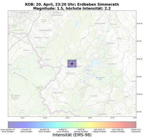 Kleines Erdbeben M1 5 In Simmerath