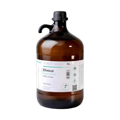 Elixous Methanol Hplc Grade L One Bottle