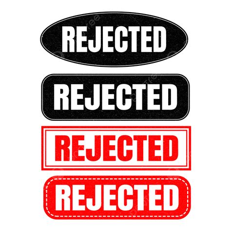 Rejected Stamp Clipart PNG, Vector, PSD, and Clipart With Transparent Background for Free ...