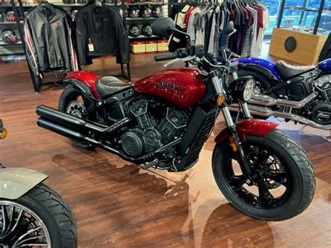 Indian Motorcycle Scout Bobber Sixty Abs Stryker Red Metallic