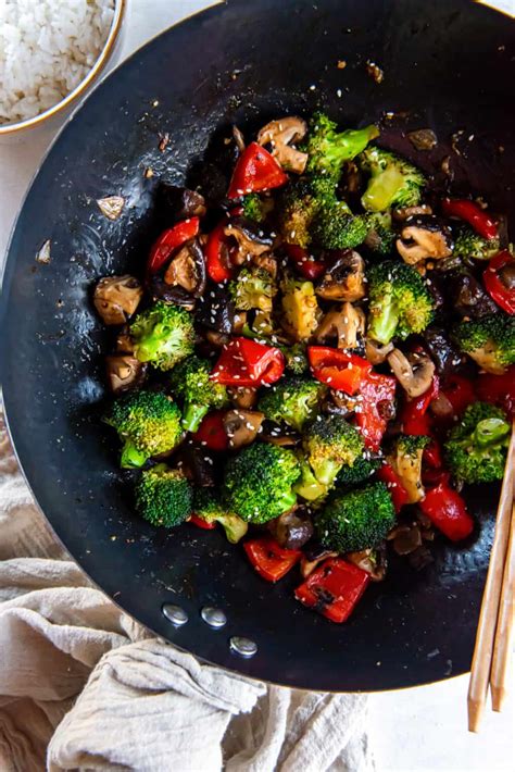 Broccoli Mushroom Stir Fry Wholesome Made Easy