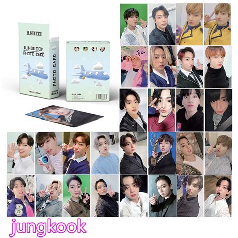 50 55pcs Box BT S Photocards Album 2023 FESTA Laser Hologram Lomo Cards