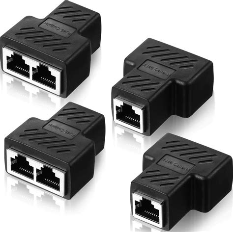 Rj Splitter Stuks Naar Netwerk Adapter Lan Splitter