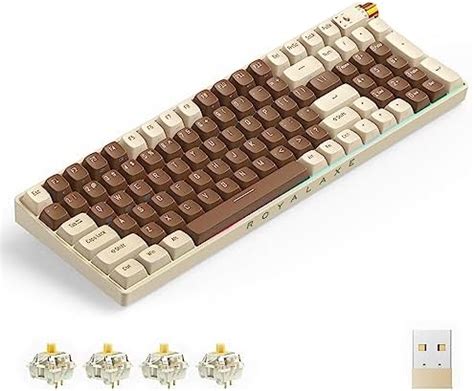 Amazon Yunzii Yz Gasket Mechanical Keyboard Key Hot Swappable Bt G Usb C